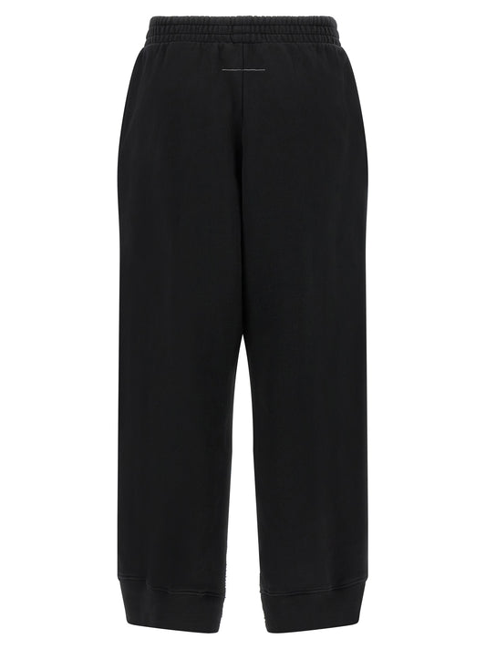 Black Cotton Joggers (Workout Pants)