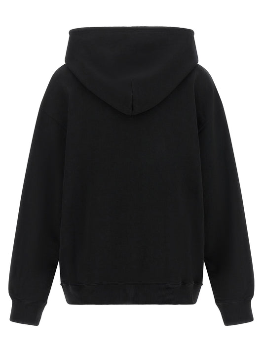Black Cotton Sweatshirt