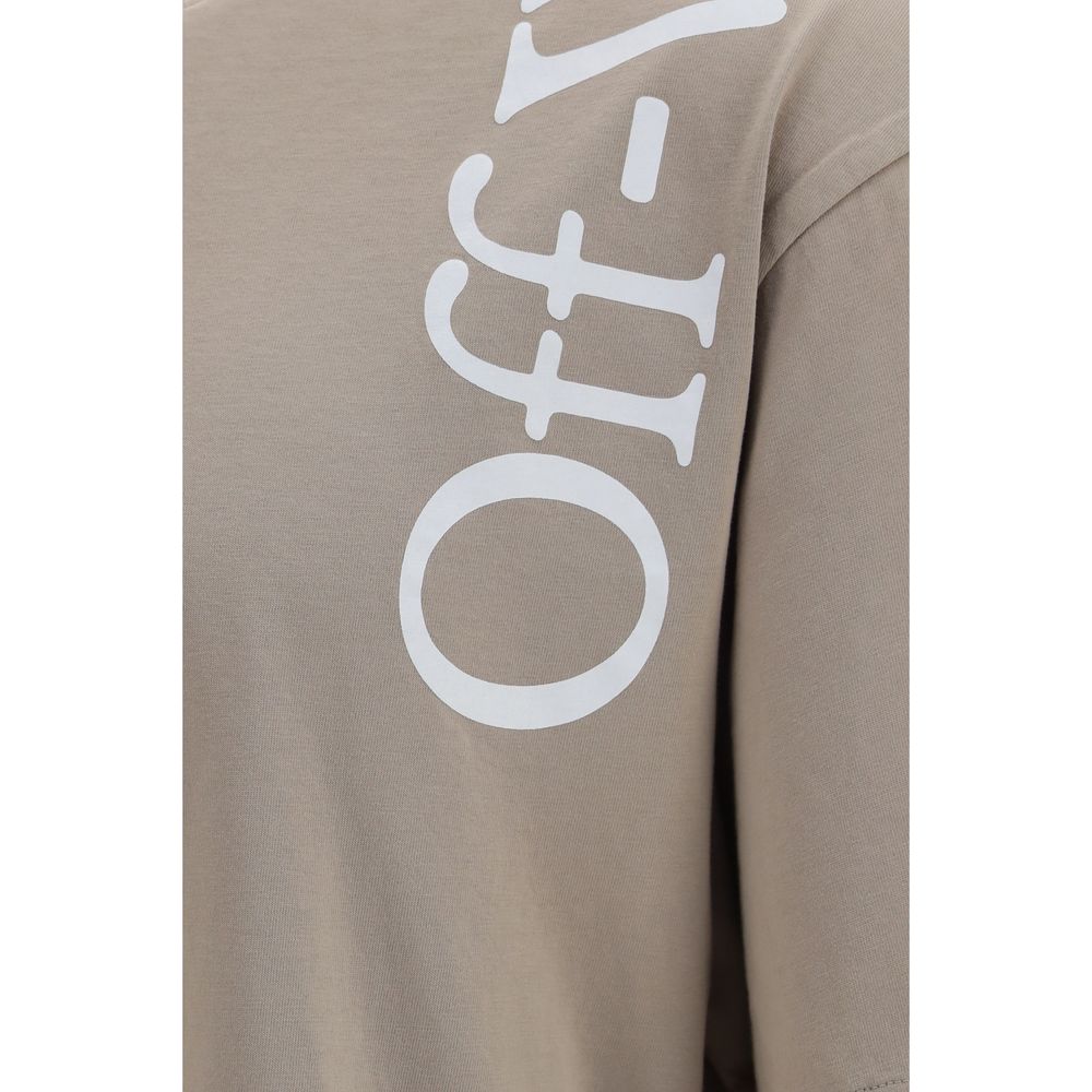 Beige Cotton T-Shirt