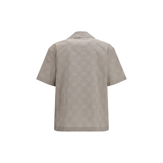Beige Cotton Shirt