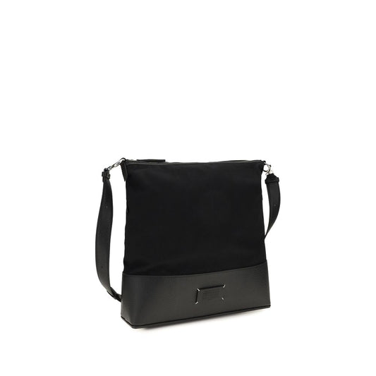 Black Calf Leather Bos Taurus Shoulder Bag