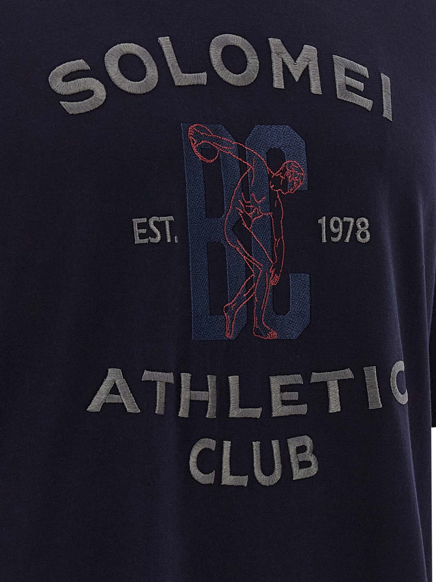 Blue Cotton T-Shirt