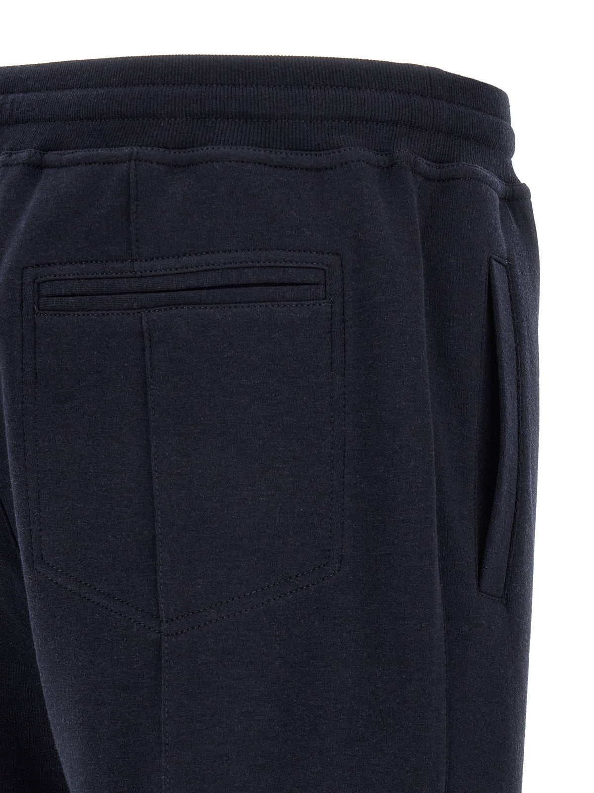 Blue Cotton Joggers (Workout Pants)