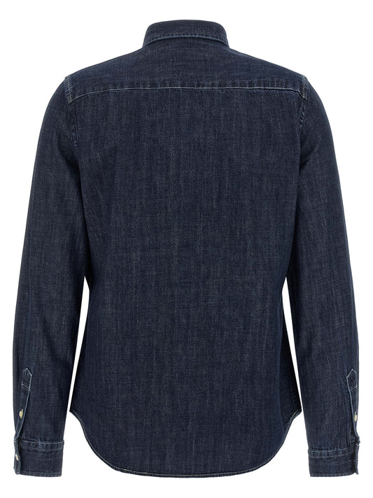 Blue Cotton Blouse