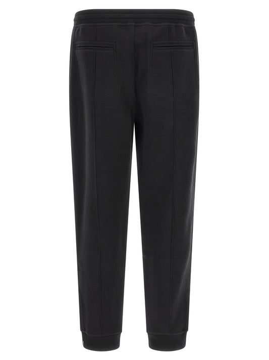 Black Cotton Joggers (Workout Pants)