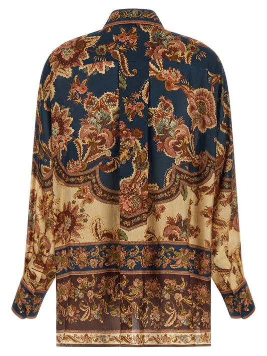 Multicolor Silk Blouse