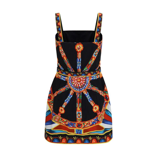 Multicolor Cotton Casual Dress