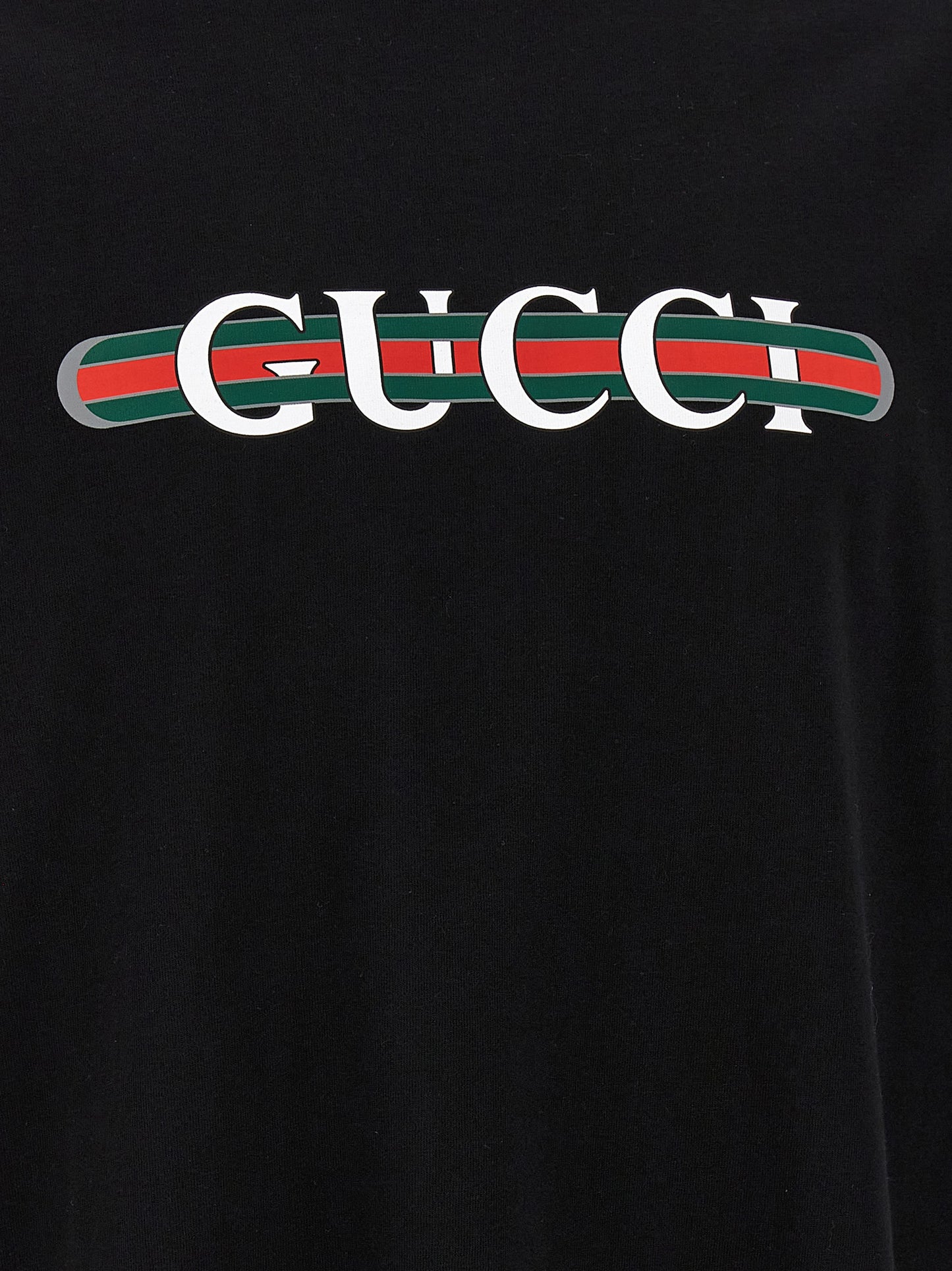 Black Cotton T-Shirt