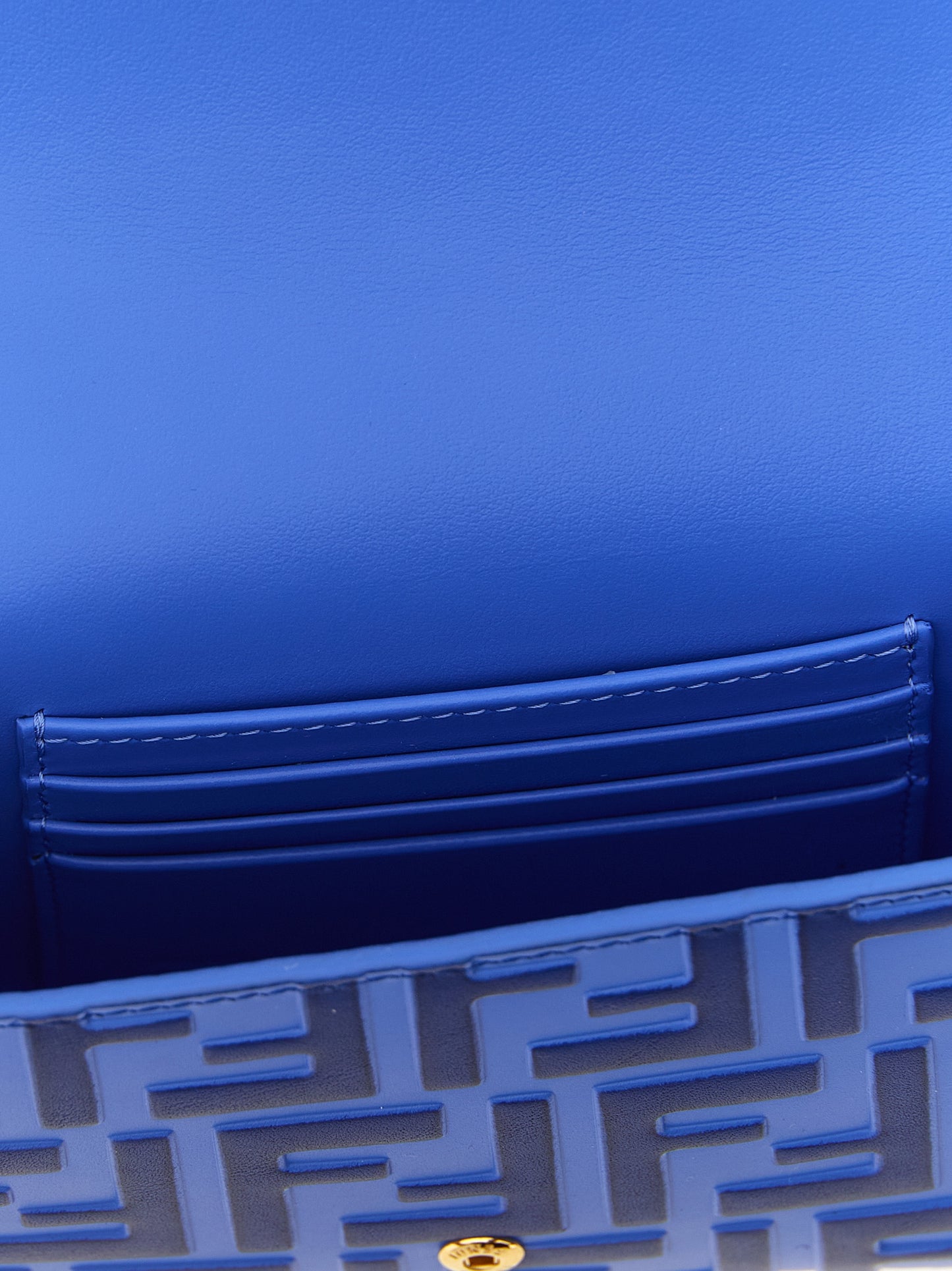 Blue Calfskin Cardholder