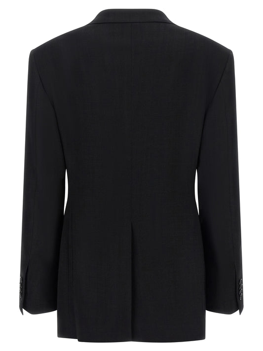 Black Viscose Blazer