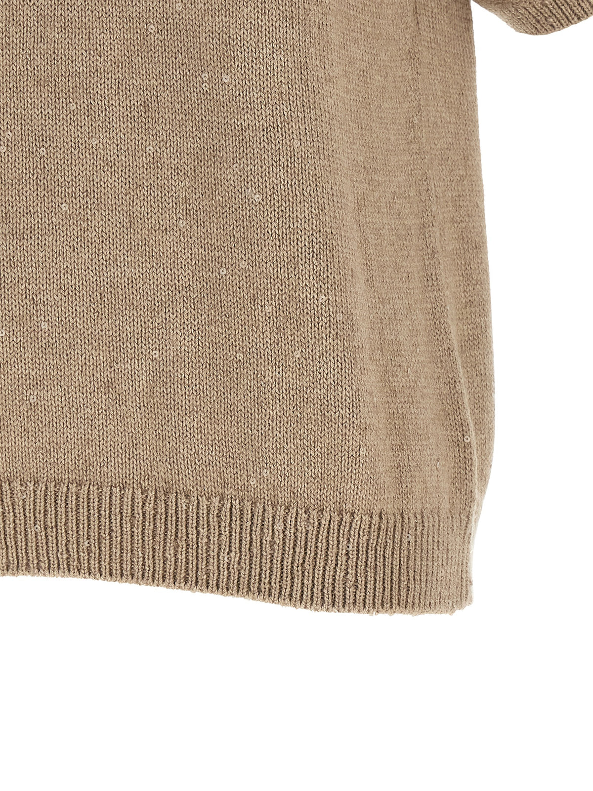 Beige Cashmere Cardigan