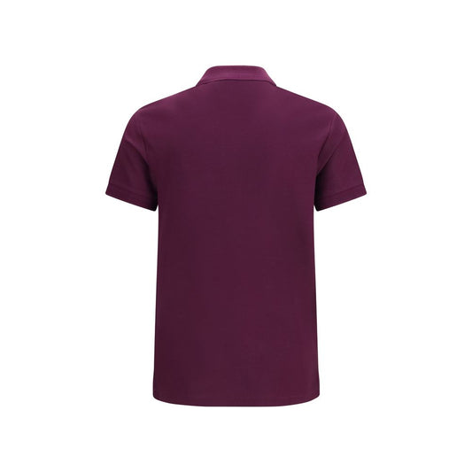 Purple Cotton Polo Shirt