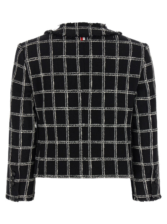 Multicolor Cotton Blazer