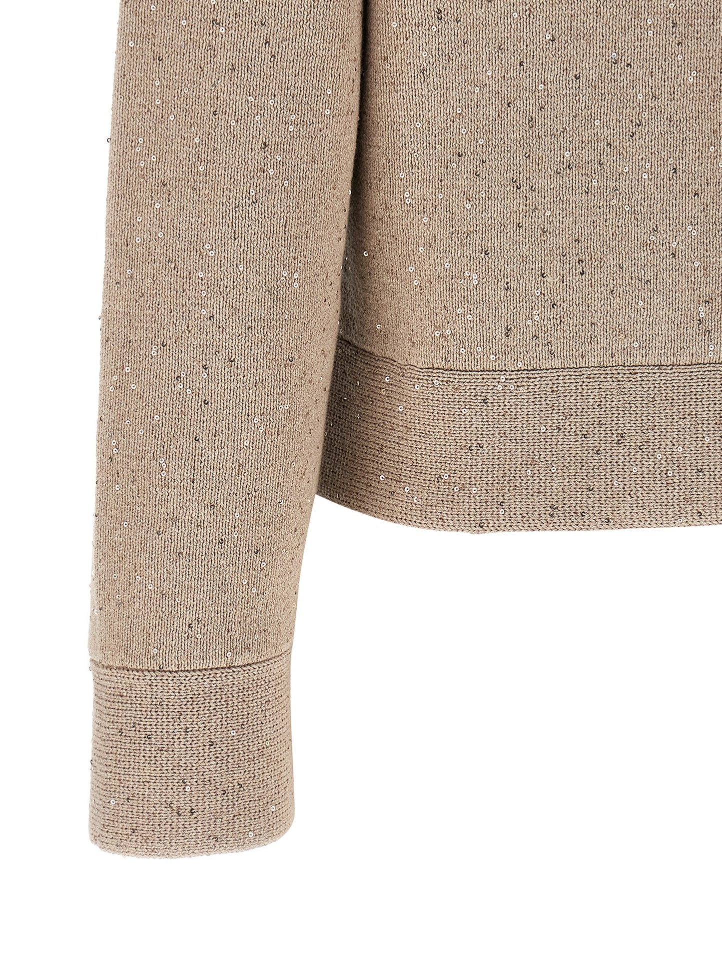 Beige Cotton Cardigan