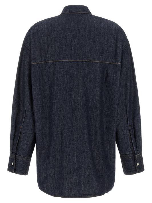 Blue Cotton Blouse