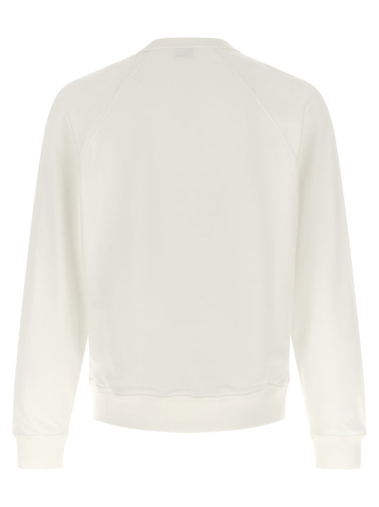 White Viscose Sweatshirt