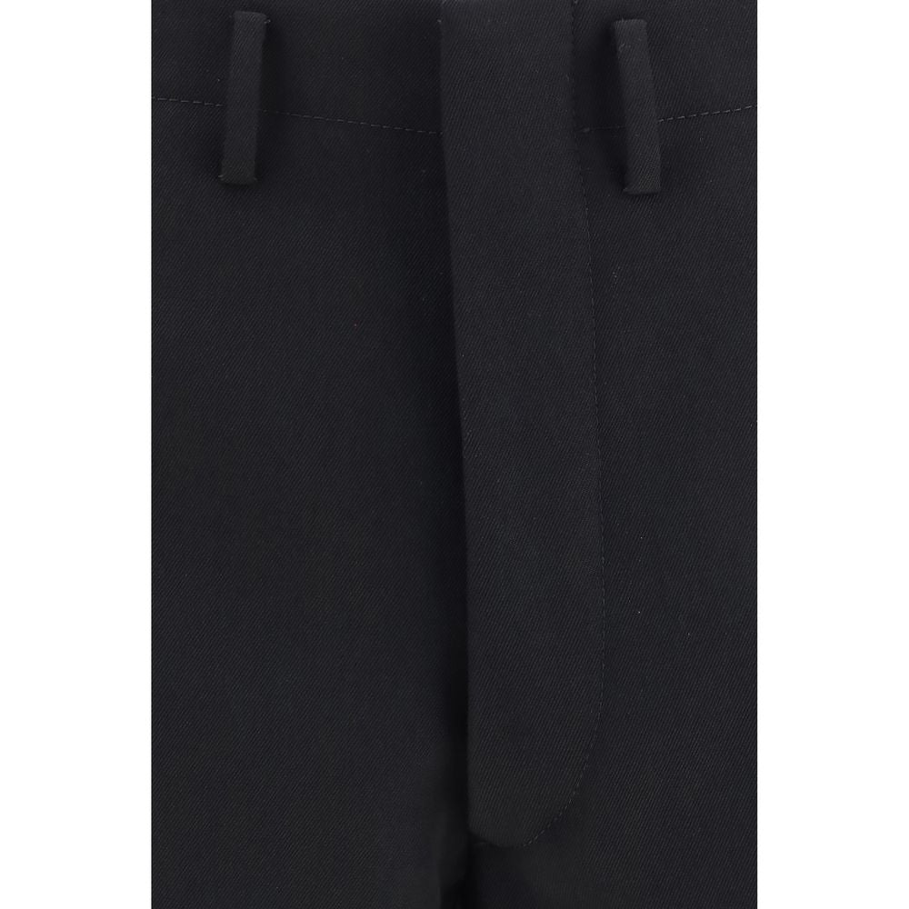 Black Wool Oves Aries Dress Pants