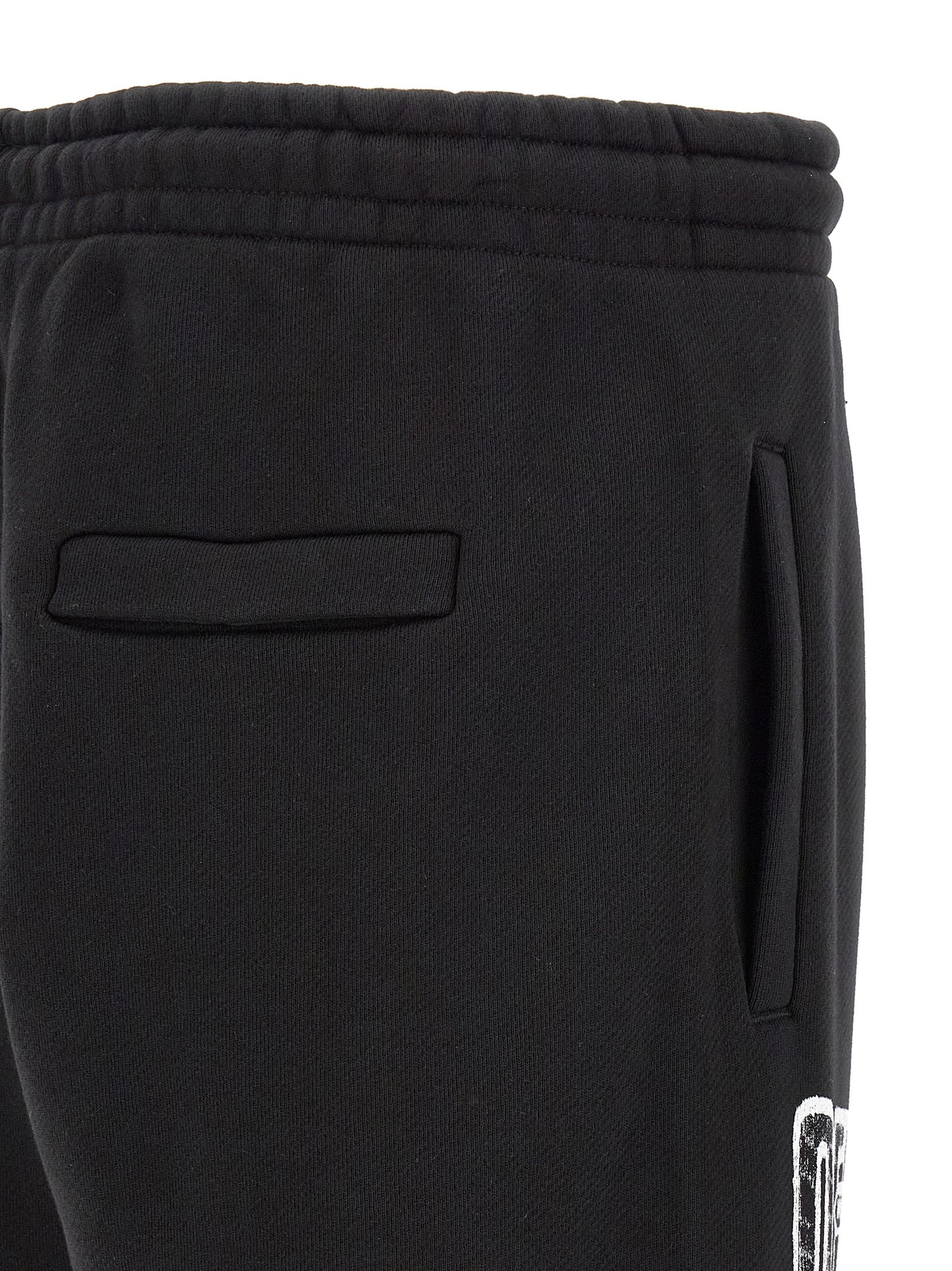 Black Cotton Joggers (Workout Pants)