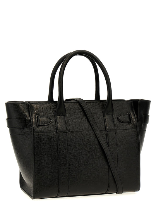 Black Calfskin Tote Bag