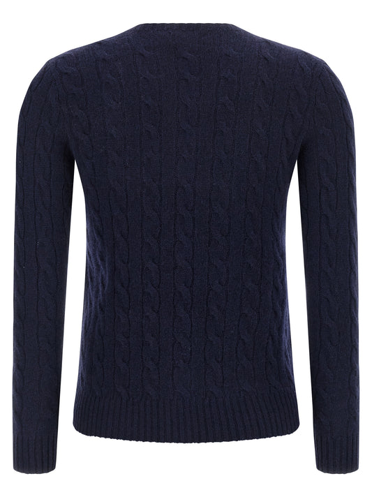 Blue Wool Cardigan