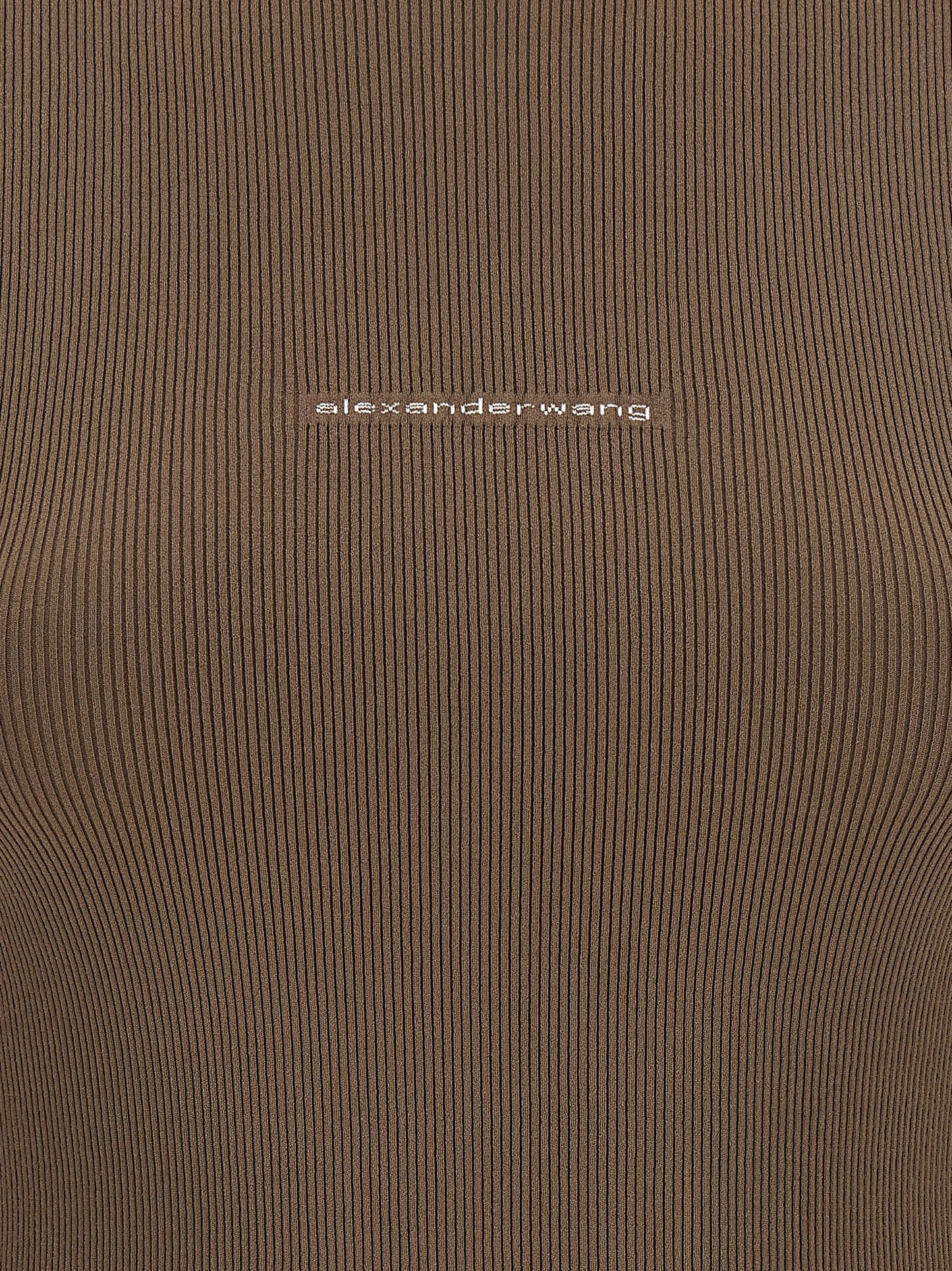 Beige Polyamide Cardigan