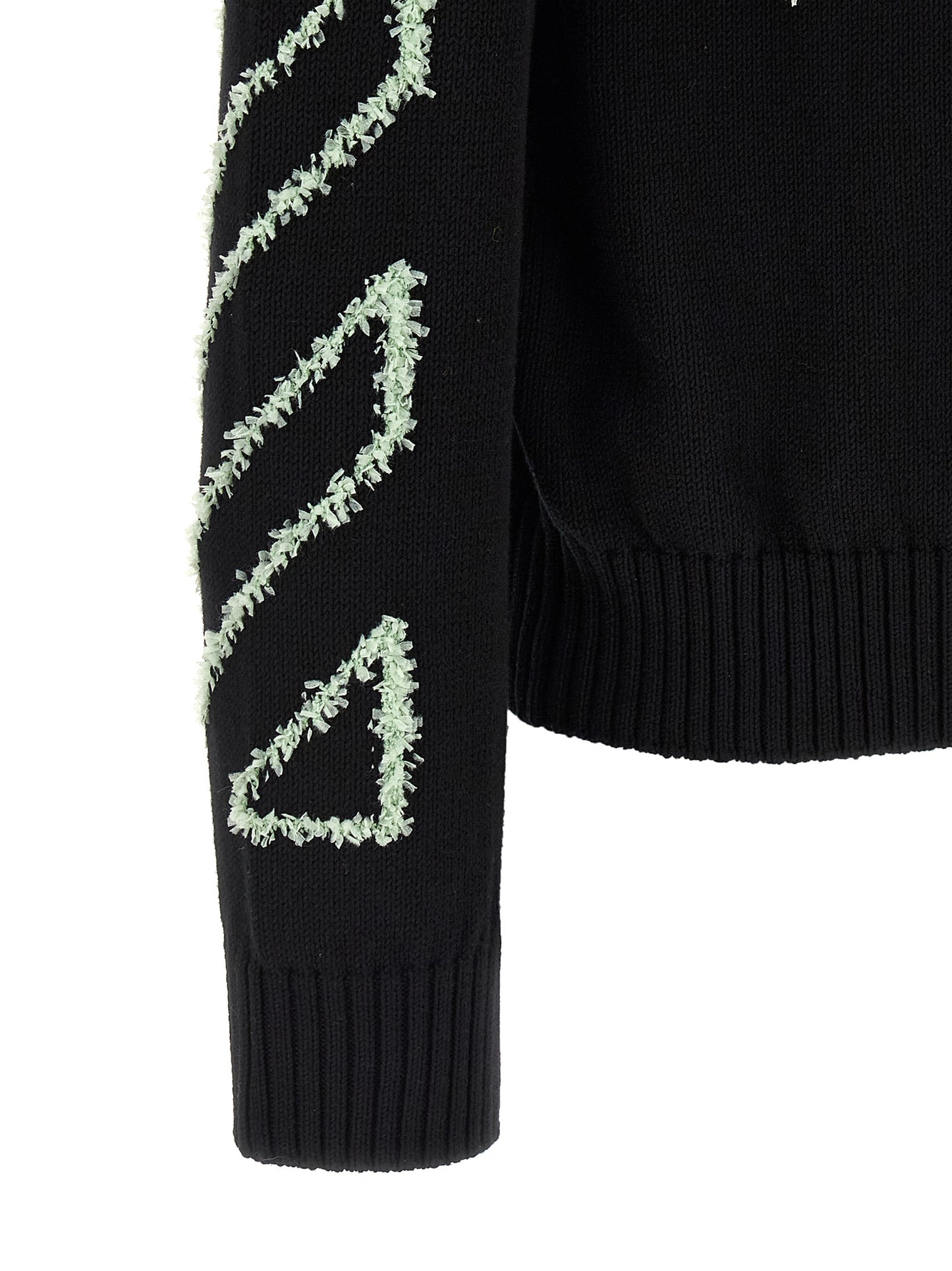 Black Cotton Cardigan