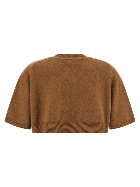 Brown Wool Sweatshirt