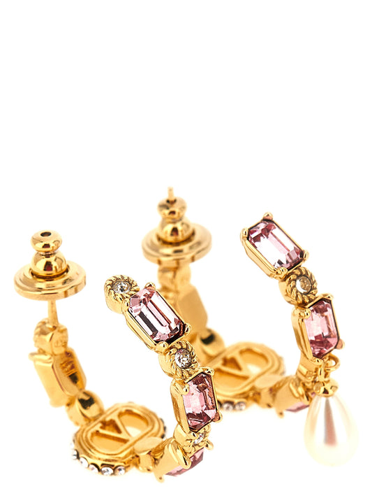 Gold Brass Earrings
