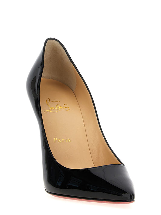 Black Calfskin High Heel Pumps