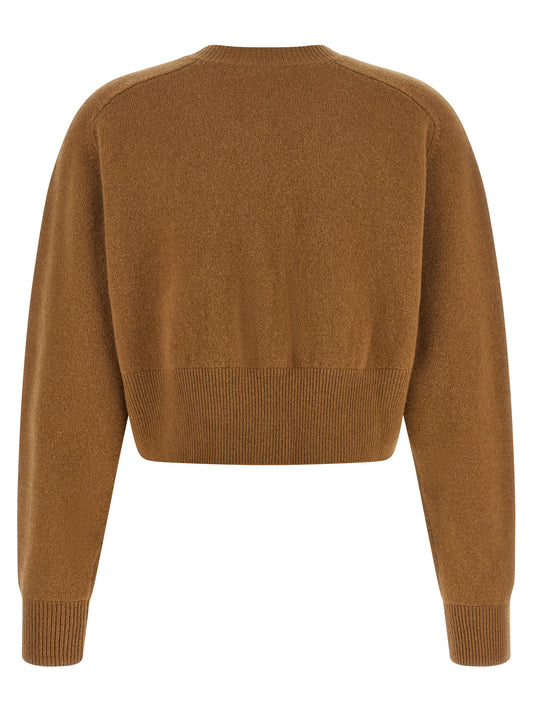 Brown Wool Cardigan