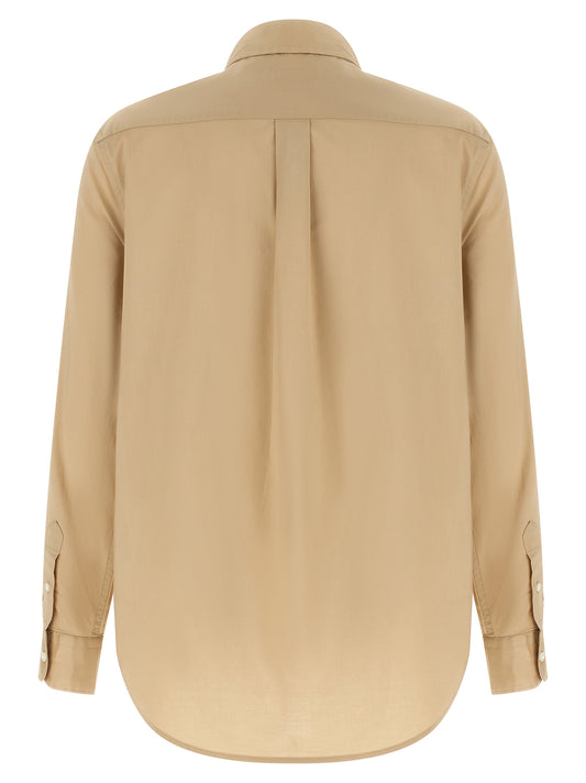 Beige Cotton Blouse