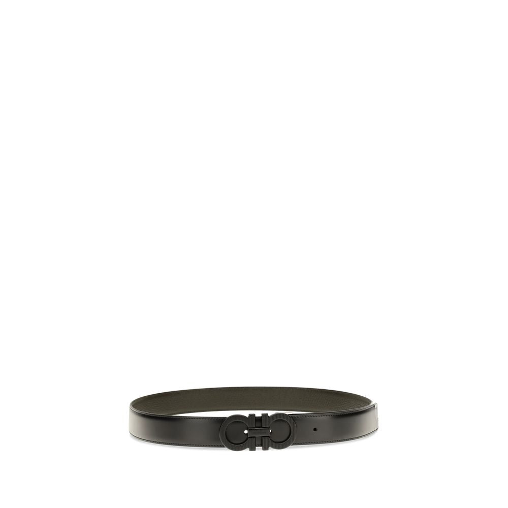 Black Calf Leather Bos Taurus Regular Belt