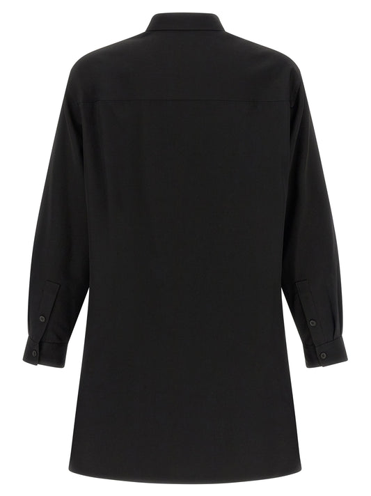 Black Wool Blouse