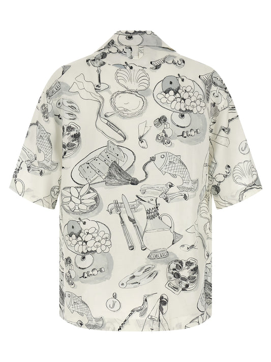 Bicolor Viscose Blouse