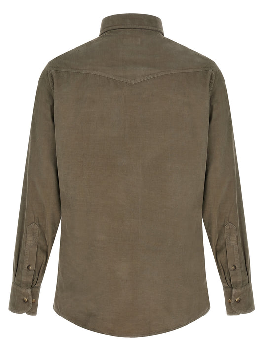 Bicolor Cotton Blouse