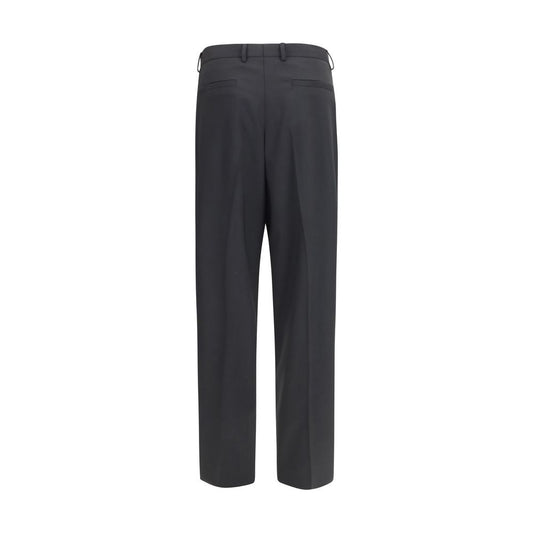 Black Wool Oves Aries Dress Pants