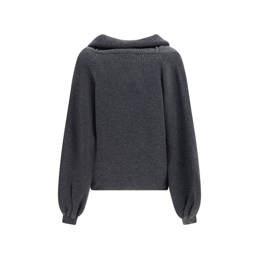 Gray Wool Oves Aries Cardigan