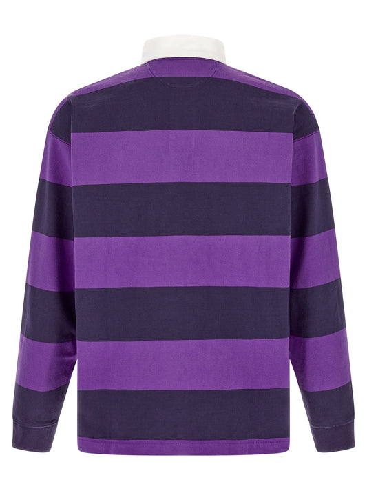 Purple Cotton Polo Shirt