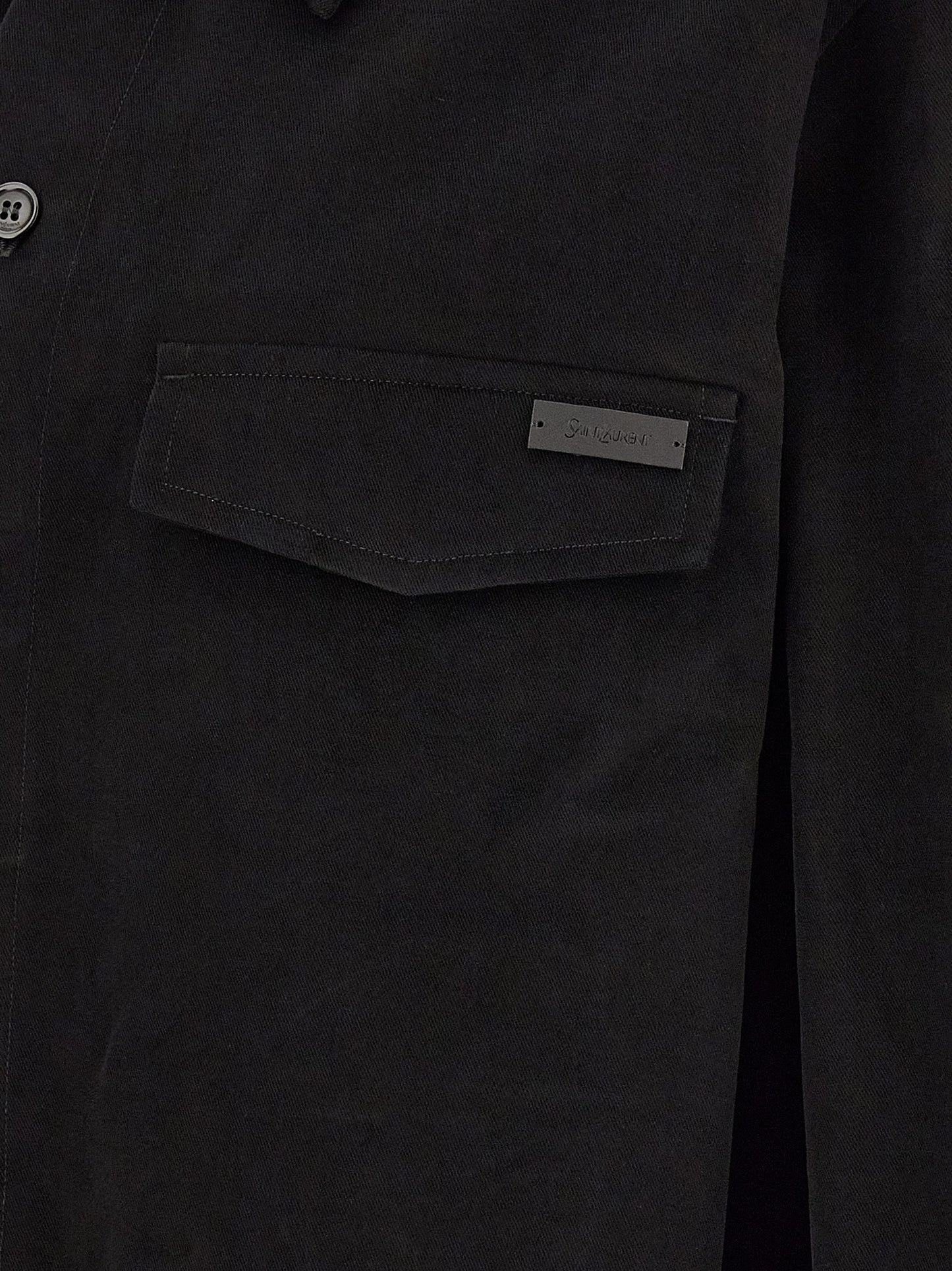 Black Cotton Blouse