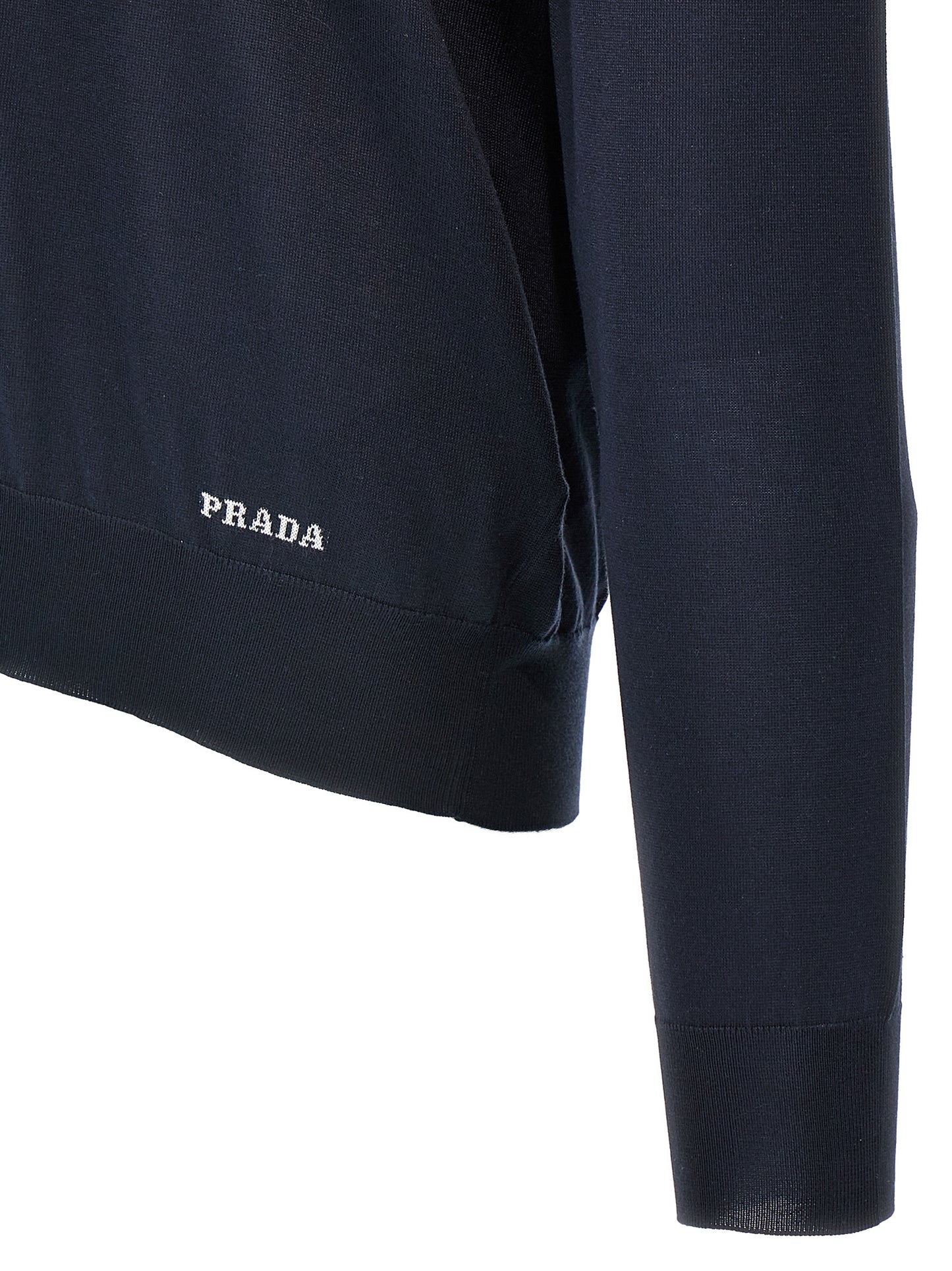 Blue Silk Cardigan