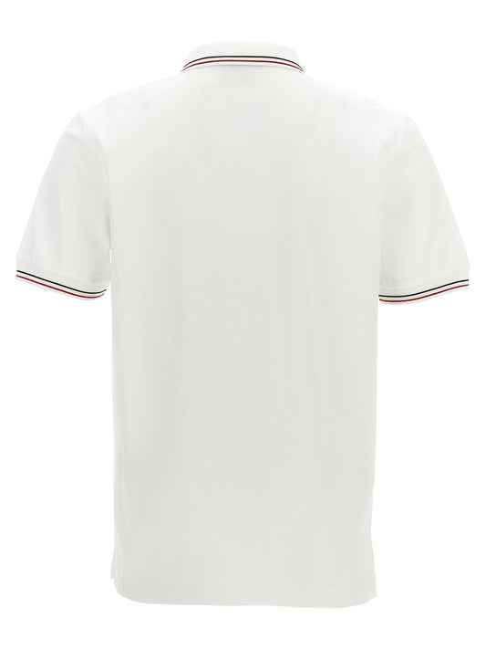 White Cotton Polo Shirt