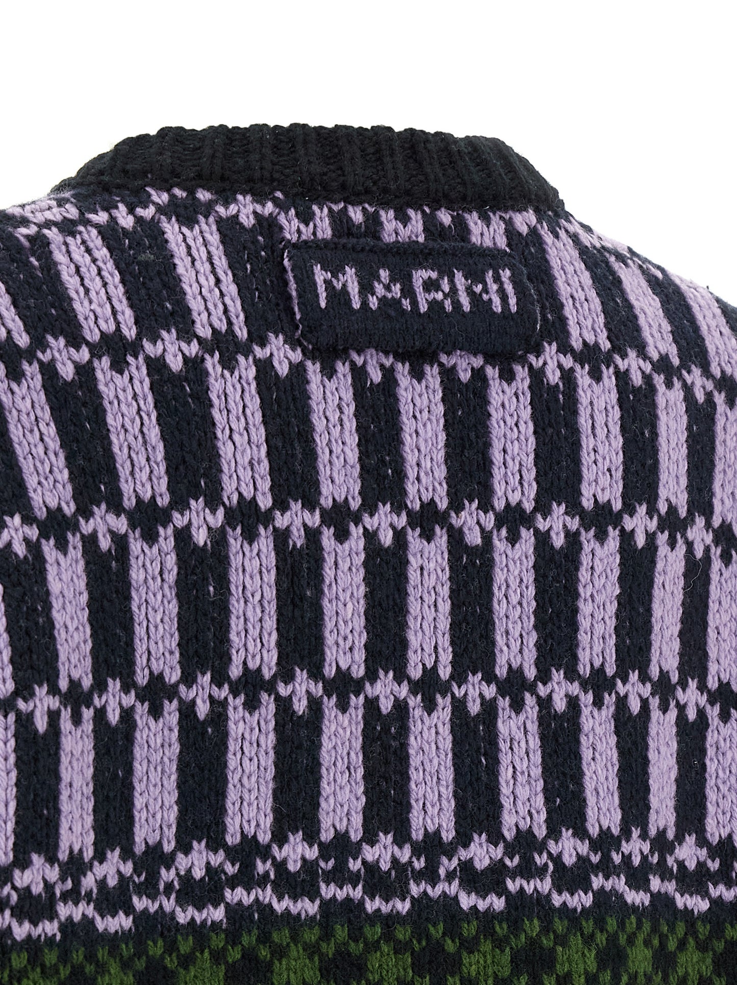 Multicolor Wool Cardigan