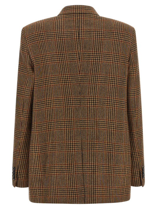 Brown Virgin Wool Blazer