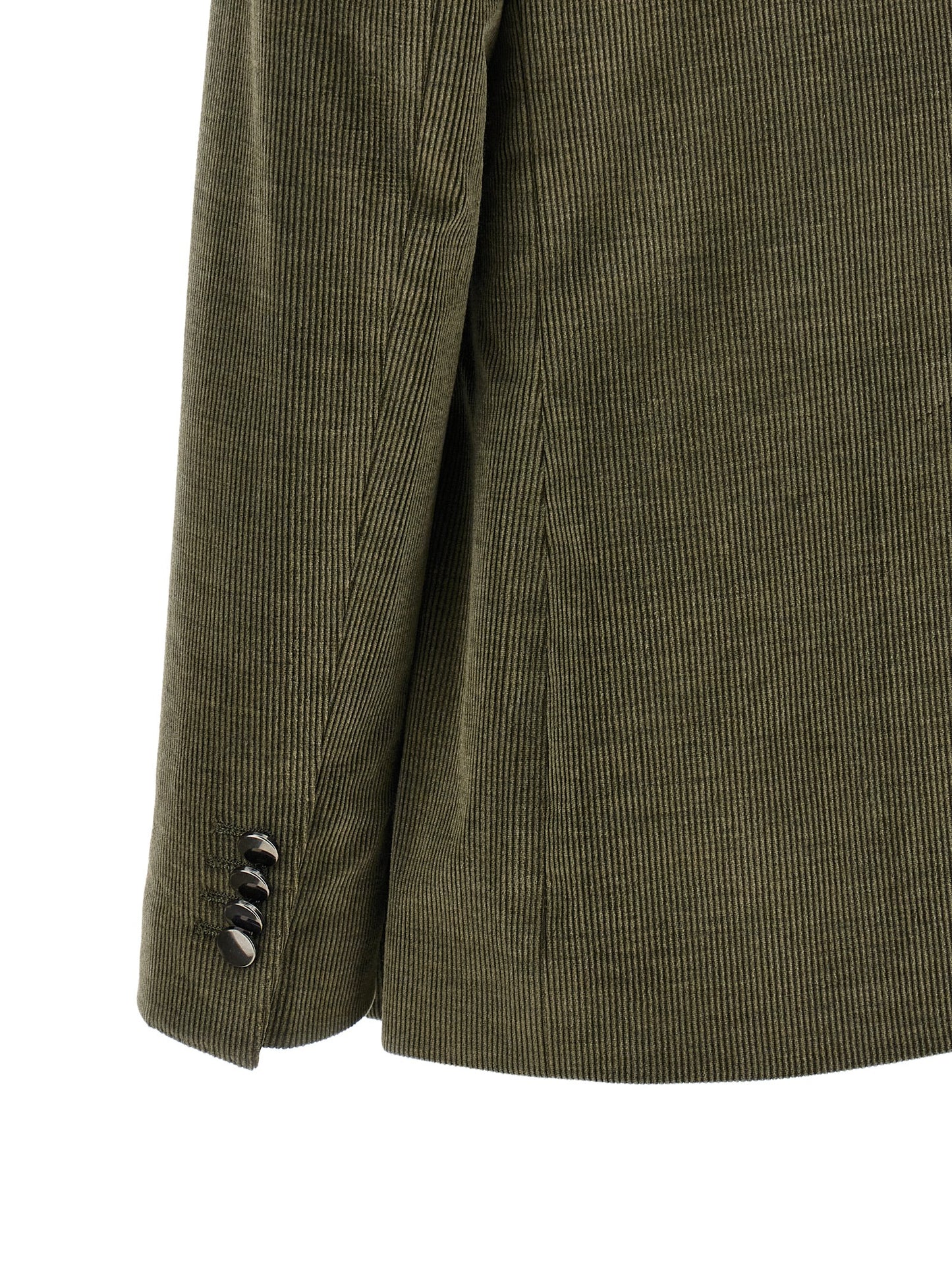 Bicolor Cotton Blazer