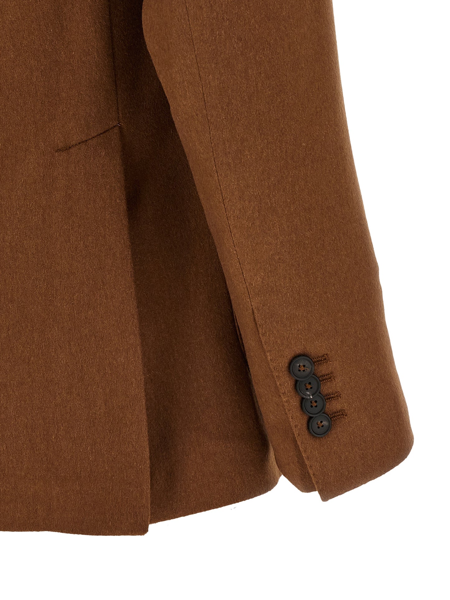 Brown Camel Hair Blazer