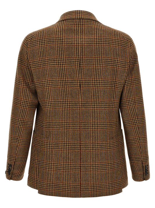 Brown Virgin Wool Blazer