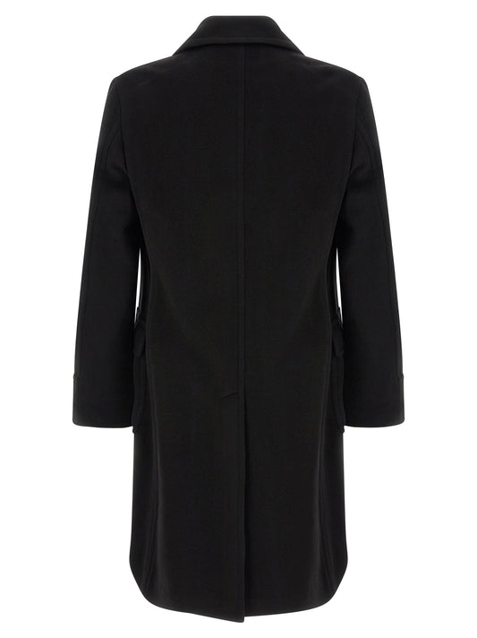 Black Cashmere Coat