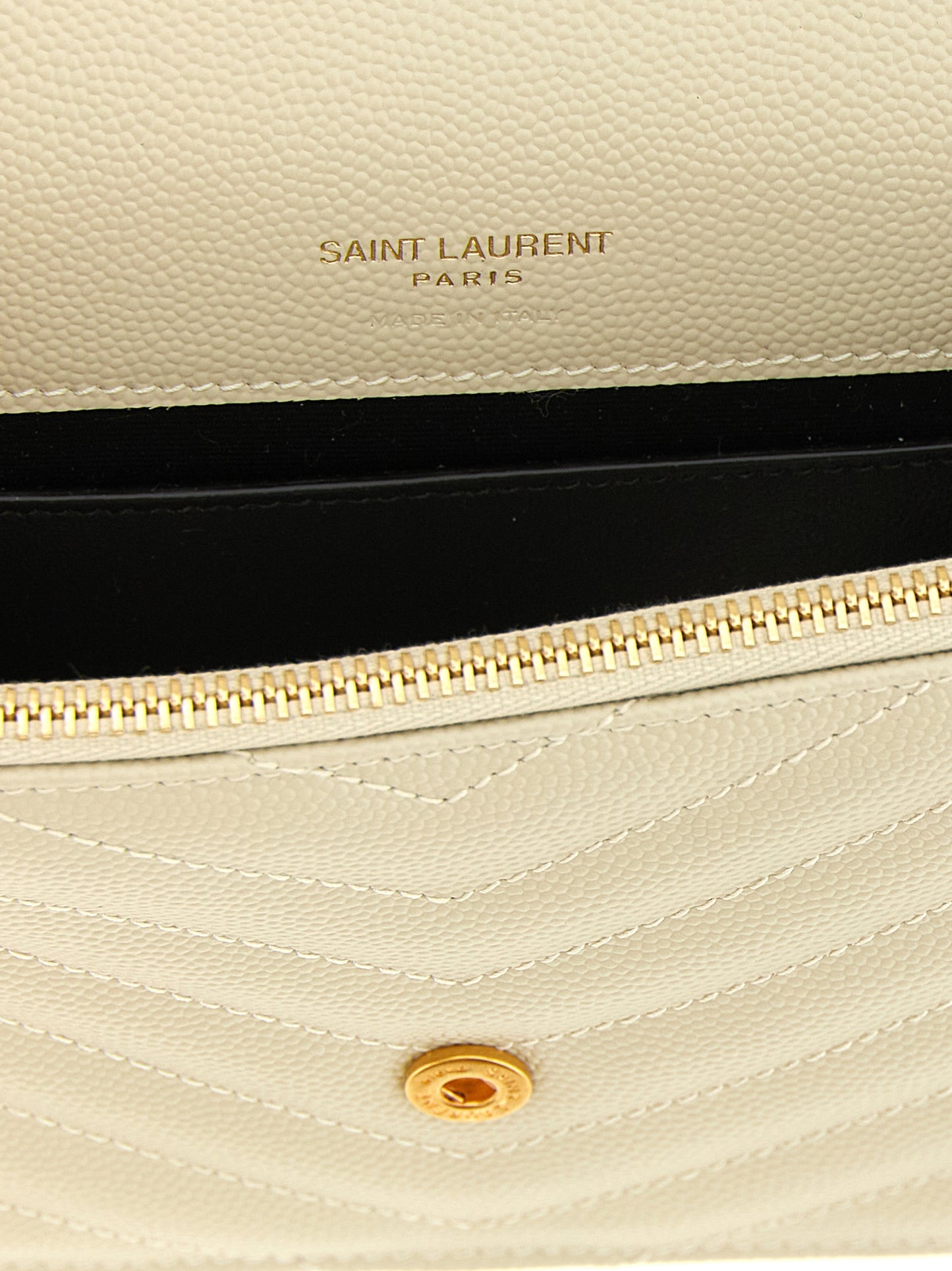 White Calfskin Clutch Bag