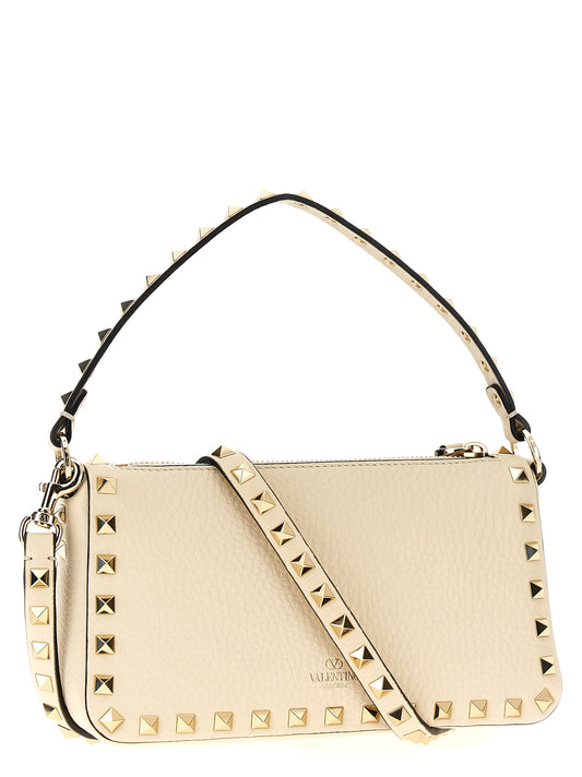 White Calfskin Shoulder Bag