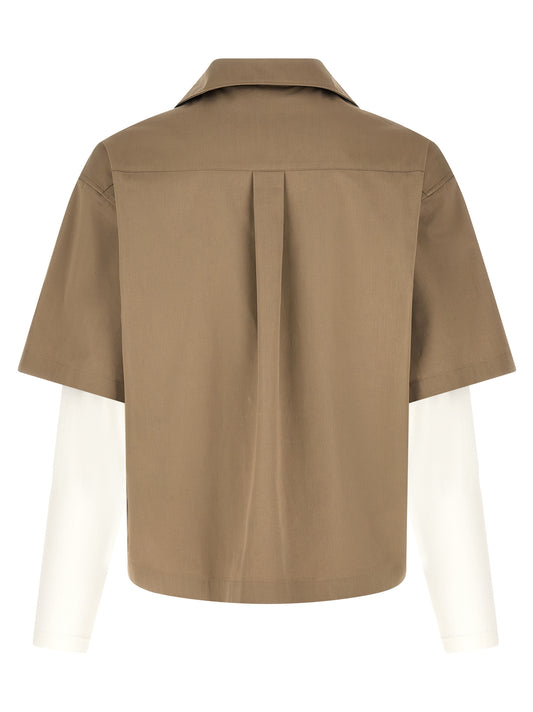 Beige Cotton Blouse